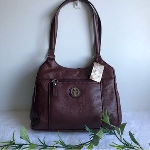 Giani Bernini Promo Pebble Bag, Wine